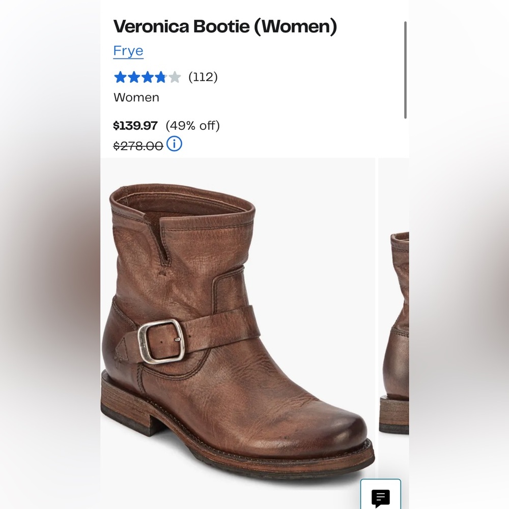FRYE VERONICA BOOTIE